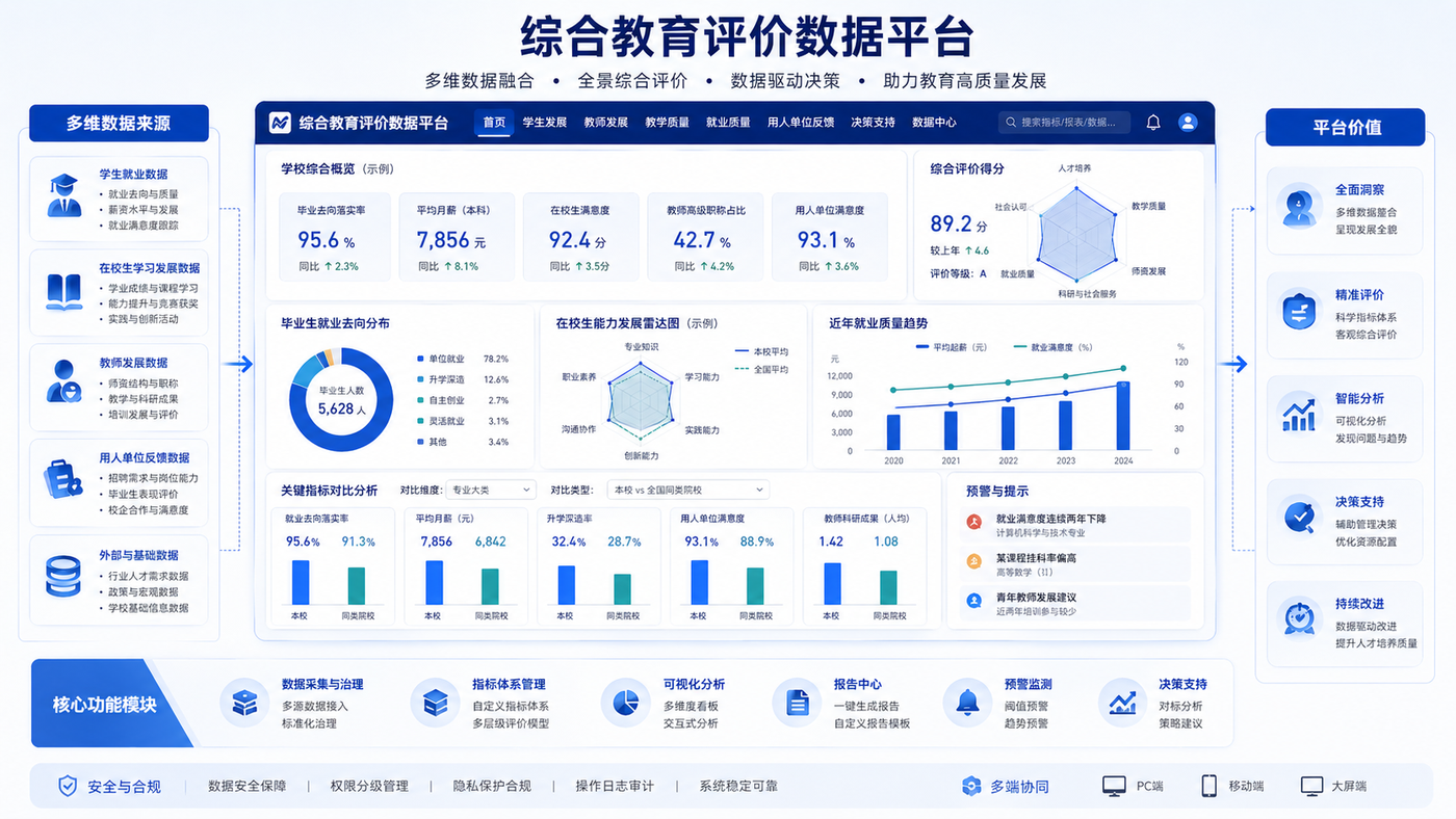 综合教育评价数据平台